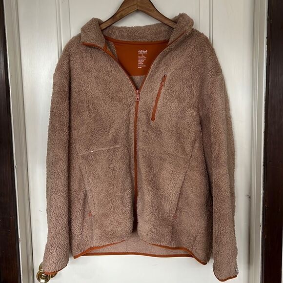 Girlfriend collective fleece zip up - Picture 2 of 7